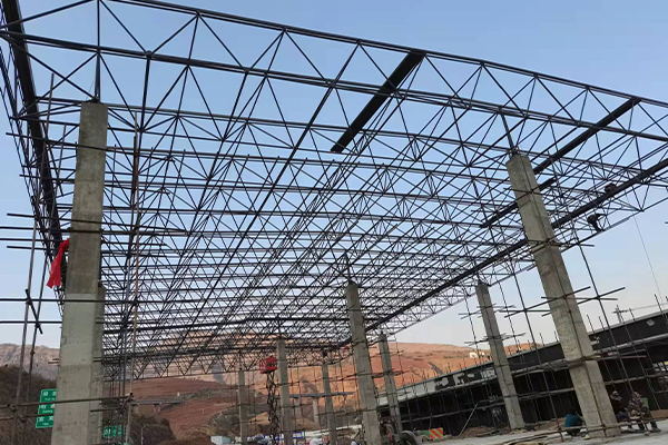 亳州钢结构网架图片