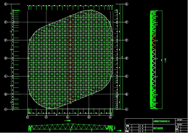 亳州杭州转塘中学网架设计