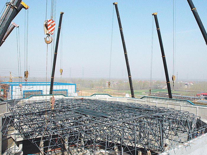 亳州网架高空滑移法