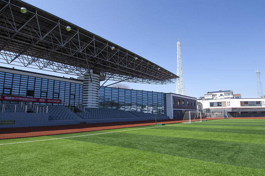 亳州体育场看台网架工程